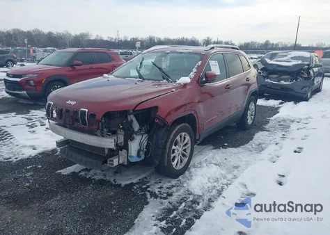 2019 Jeep Cherokee Latitude 4X4 из США, поврежденный, VIN 1C4PJMCB8KD167203